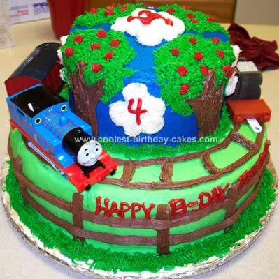 Thomas Train Birthday Cake