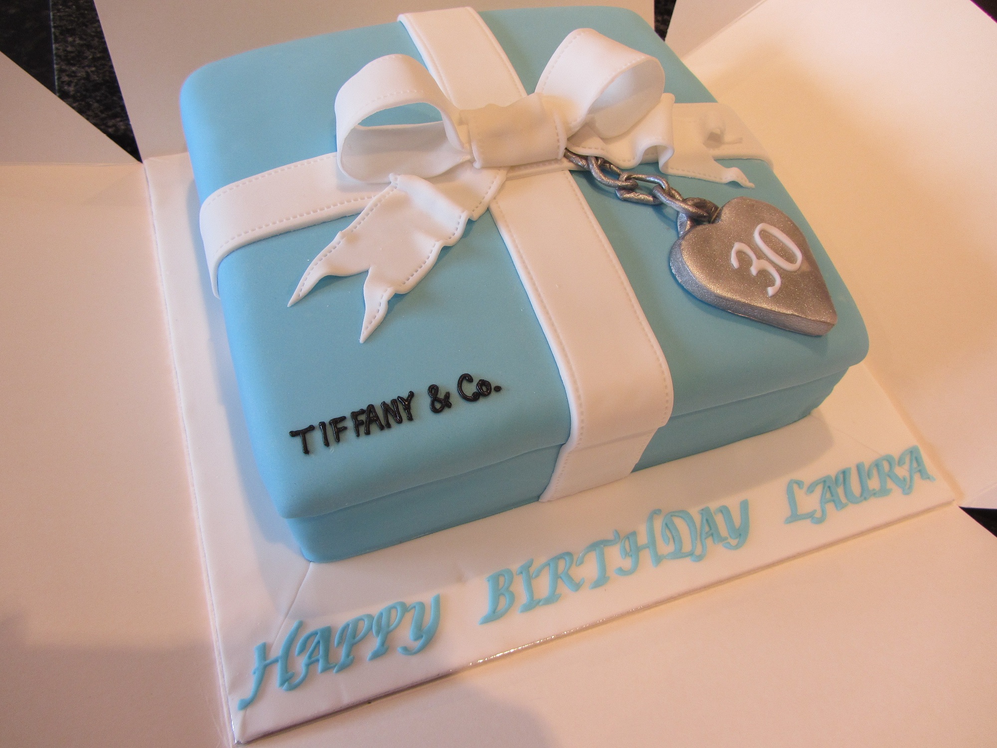 Tiffany and Co. Birthday Cake