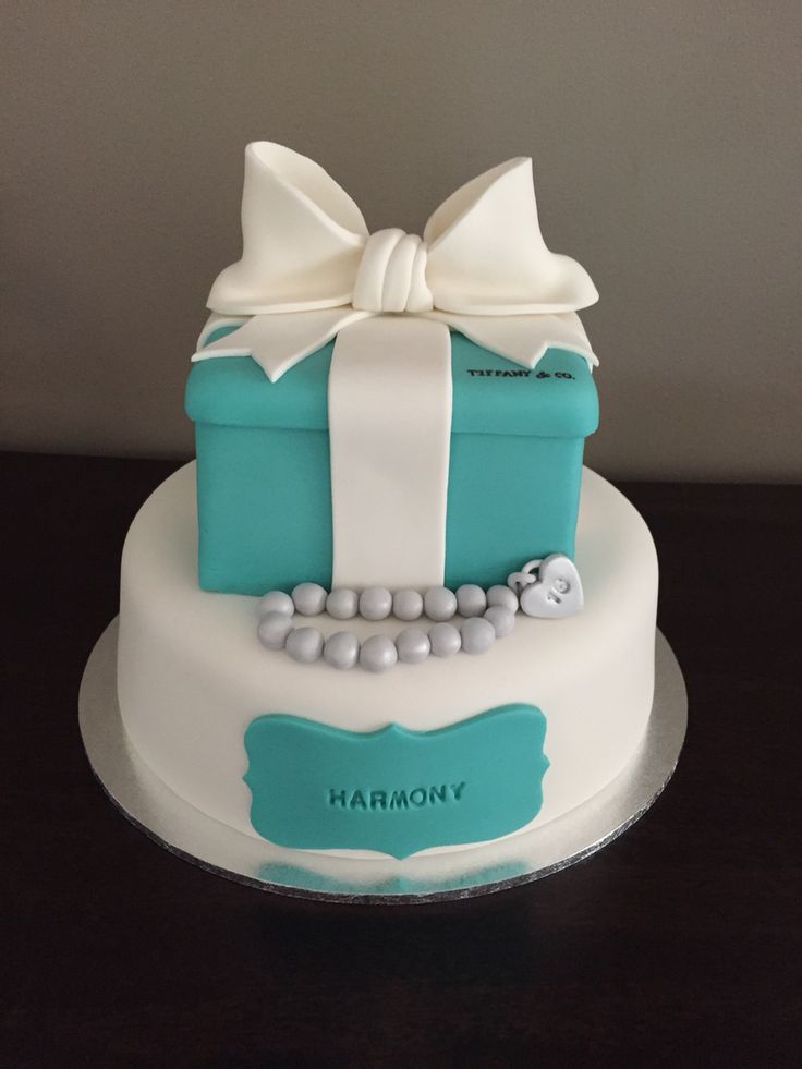 Tiffany Birthday Cake