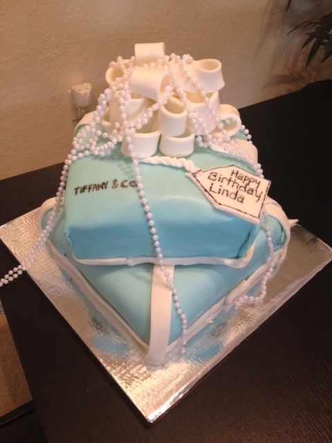 Tiffany Birthday Cake