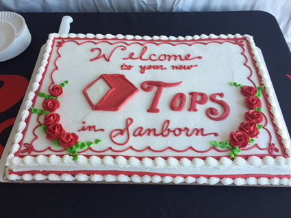 Tops Friendly Markets Cake