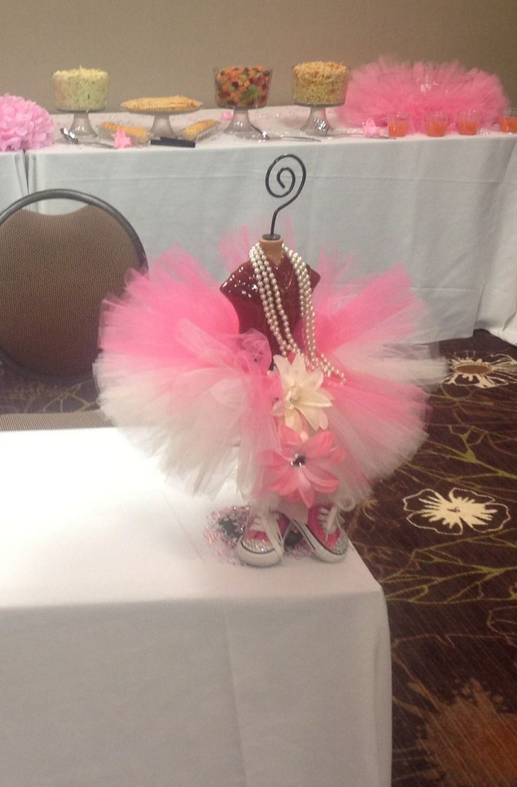 Tutu Themed Baby Shower Ideas