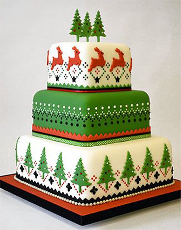 Ugly Christmas Sweater Cake Designs