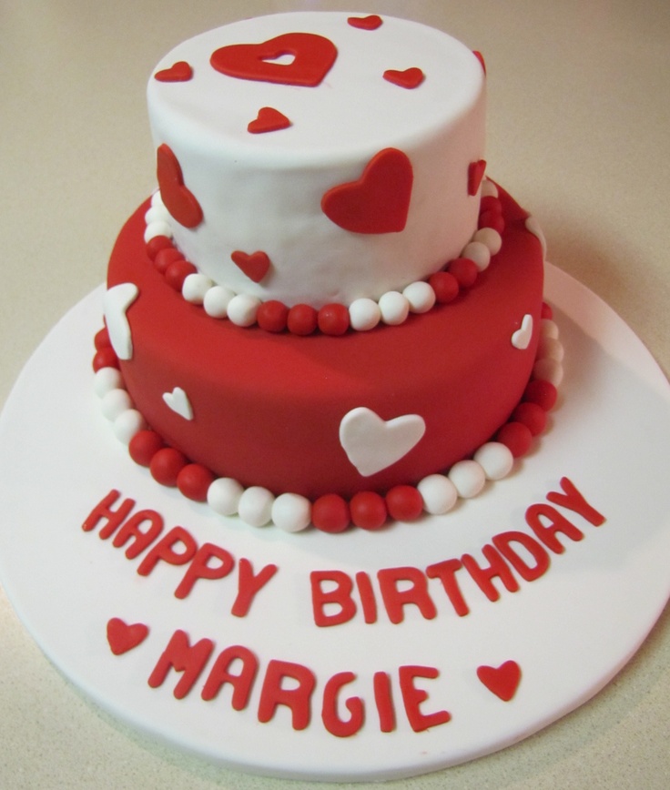 Valentine's Birthday Cake