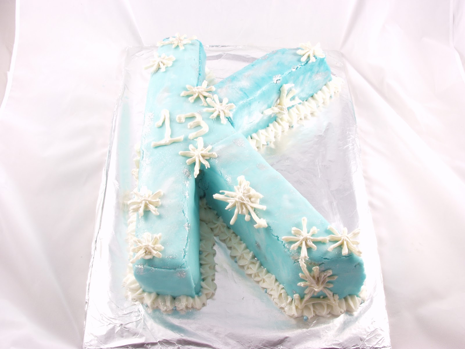 Winter Wonderland Birthday Cake