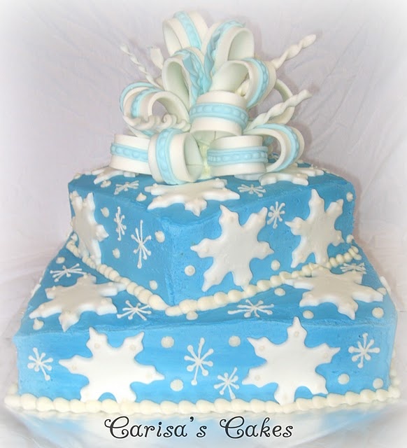 Winter Wonderland Cake