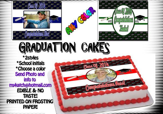 2014 Graduation Cake Toppers