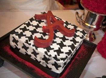 Alabama Crimson Tide Grooms Cake