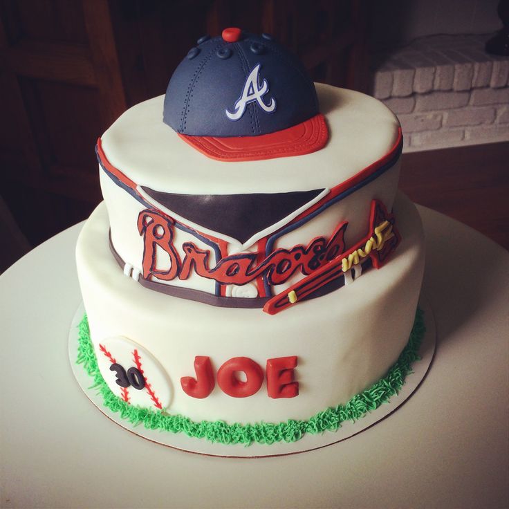 Atlanta Braves Cake