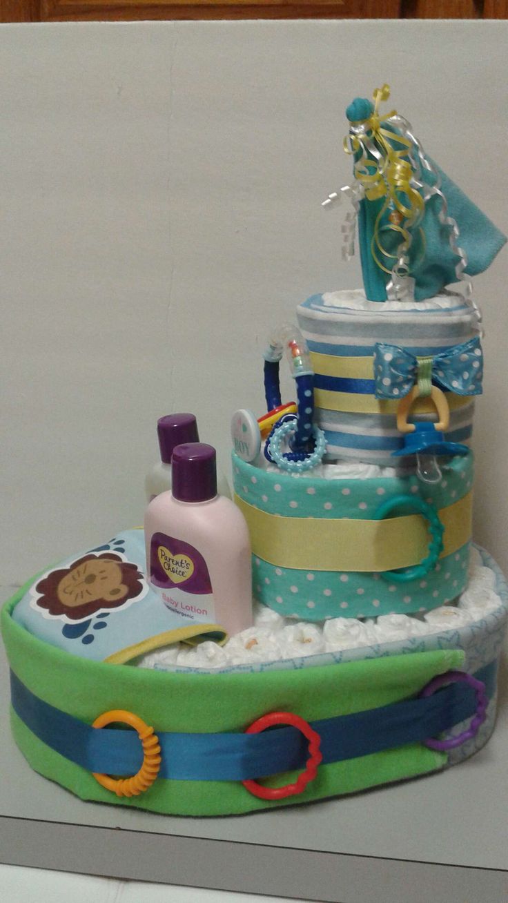 Baby Boat Diaper Cake