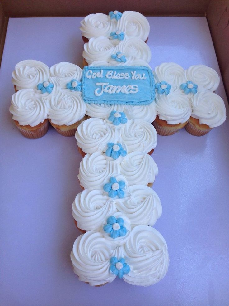 Baptism Cupcakes