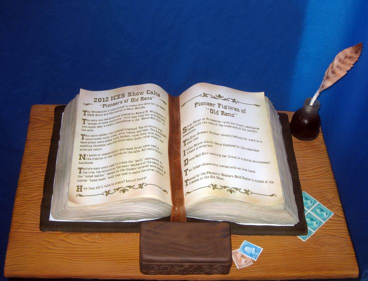 Bible Book Cake