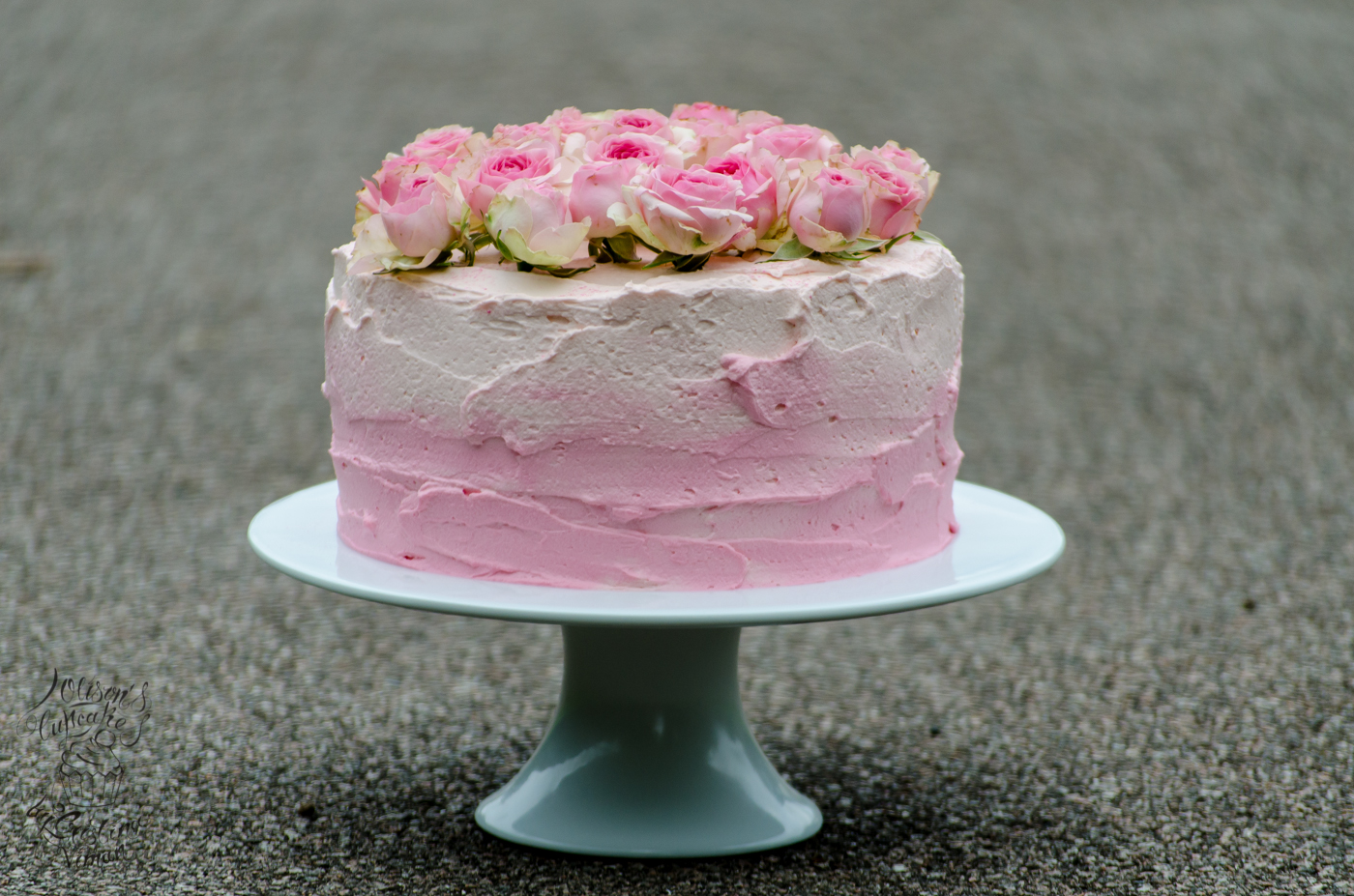 Birthday Cakes with Real Flowers