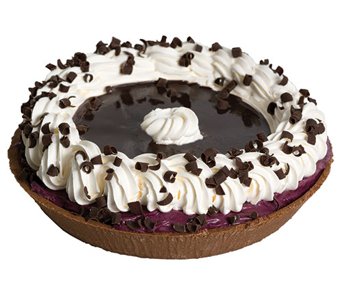 Black Raspberry Ice Cream Cake