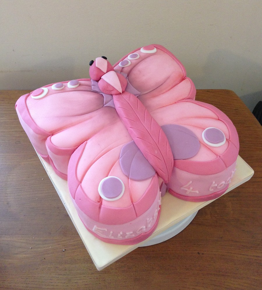 Butterfly Birthday Cake