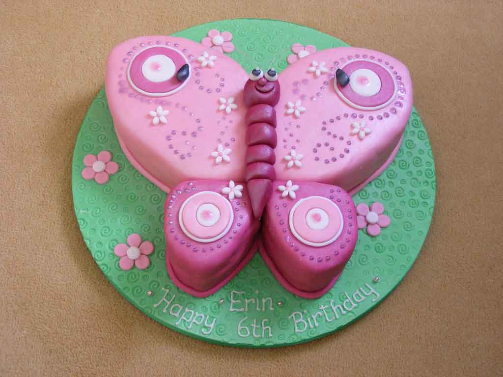 Butterfly Birthday Cake