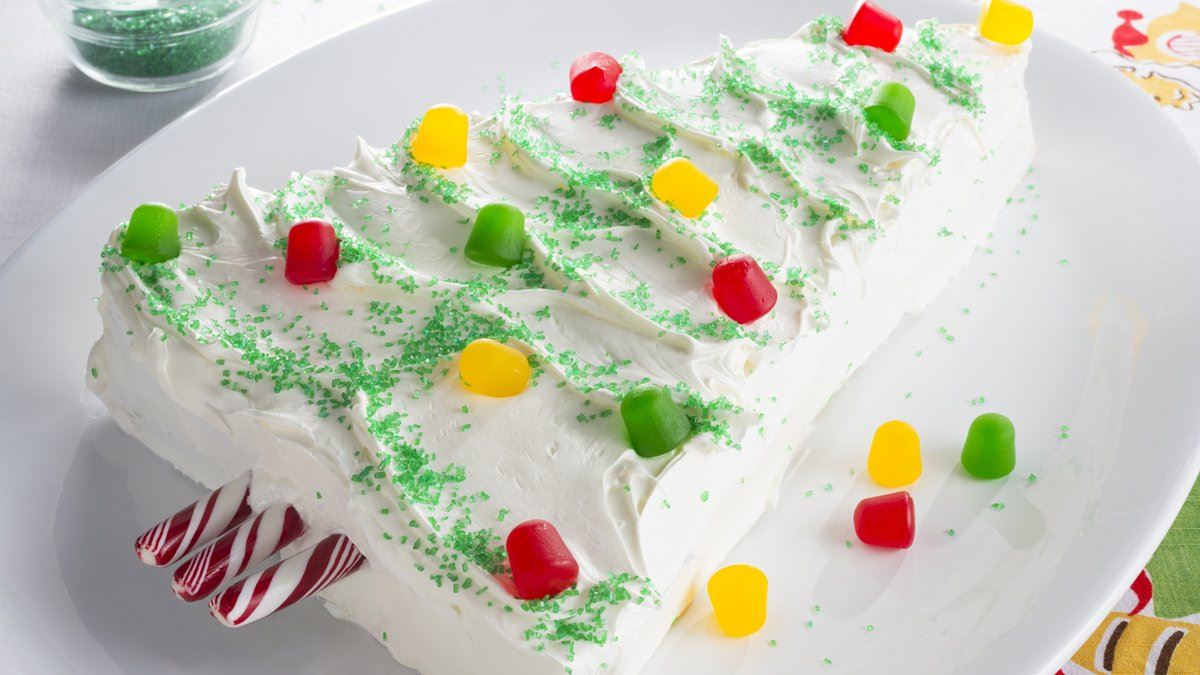 Christmas Tree Cake