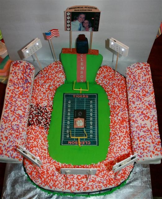 Clemson Football Cake