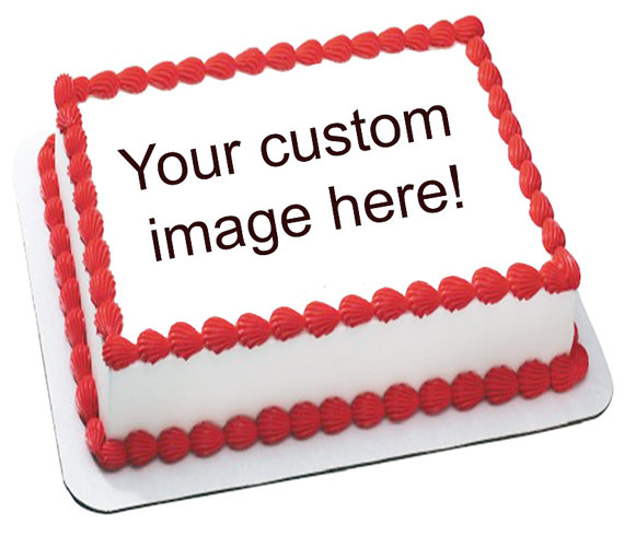 Custom Edible Cake Transfers