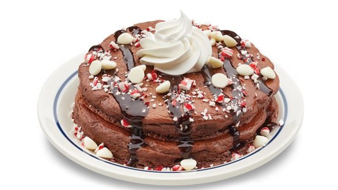 Dark Chocolate Peppermint Pancakes Ihop