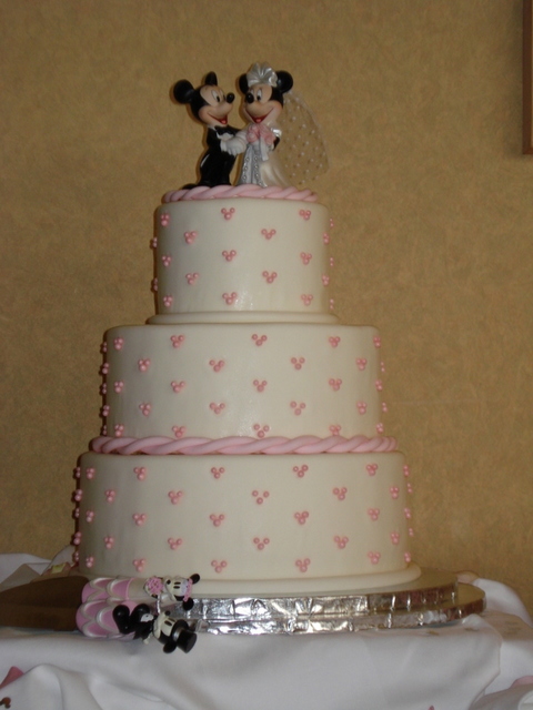 Disney Wedding Cake