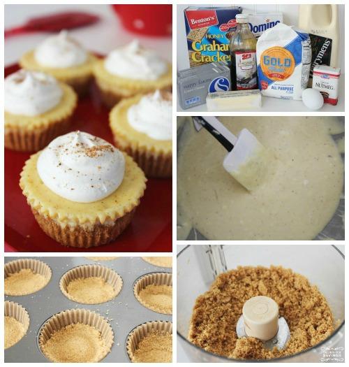 Eggnog Mini Cheesecakes Recipe