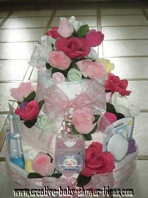 Elegant Diaper Cakes