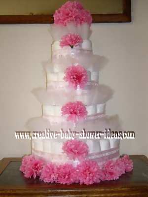 Elegant Diaper Cakes