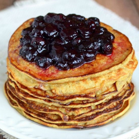 Fixate Banana Oat Pancakes