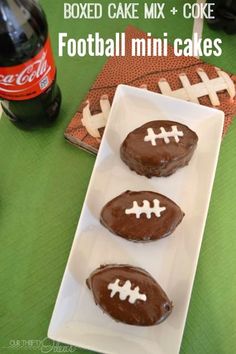 Football Shaped Cake