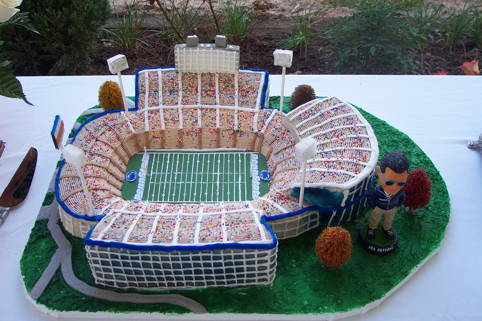 Football Stadium Cake