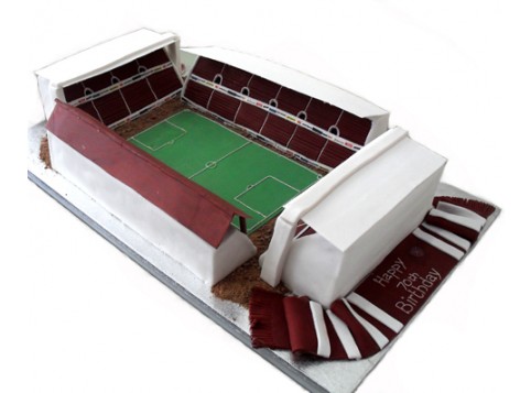 Football Stadium Cake