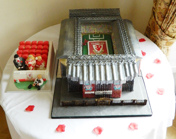 Football Stadium Cake