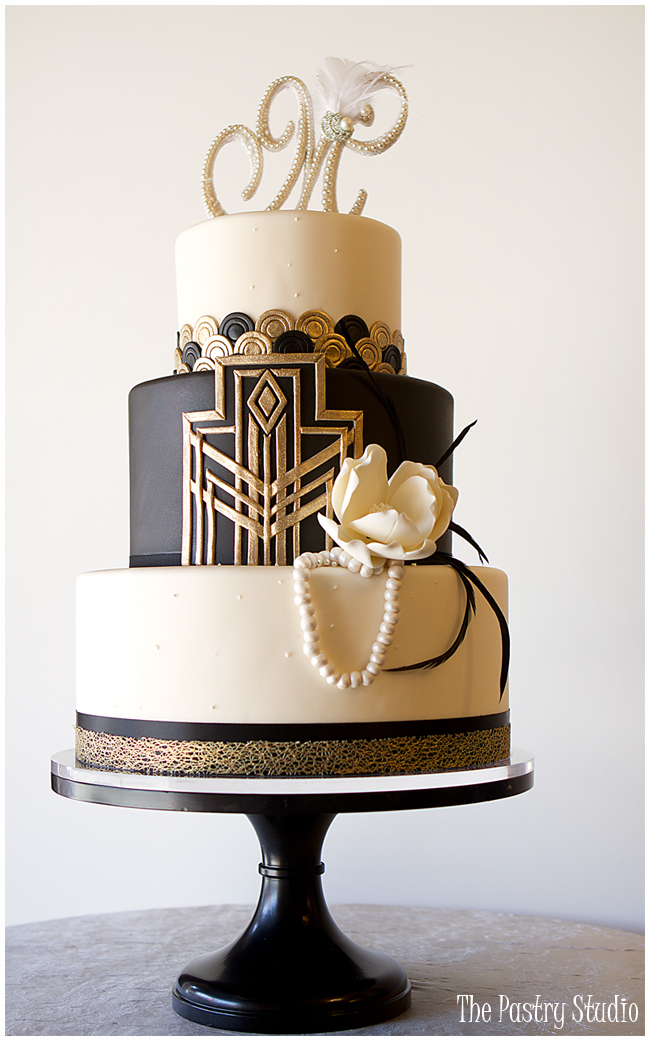 Gatsby Wedding Cake Designs