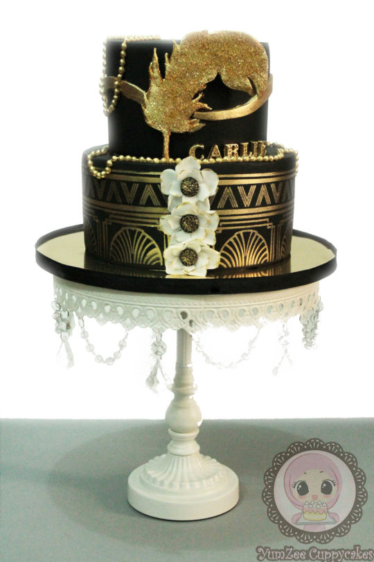 Great Gatsby Theme Cake