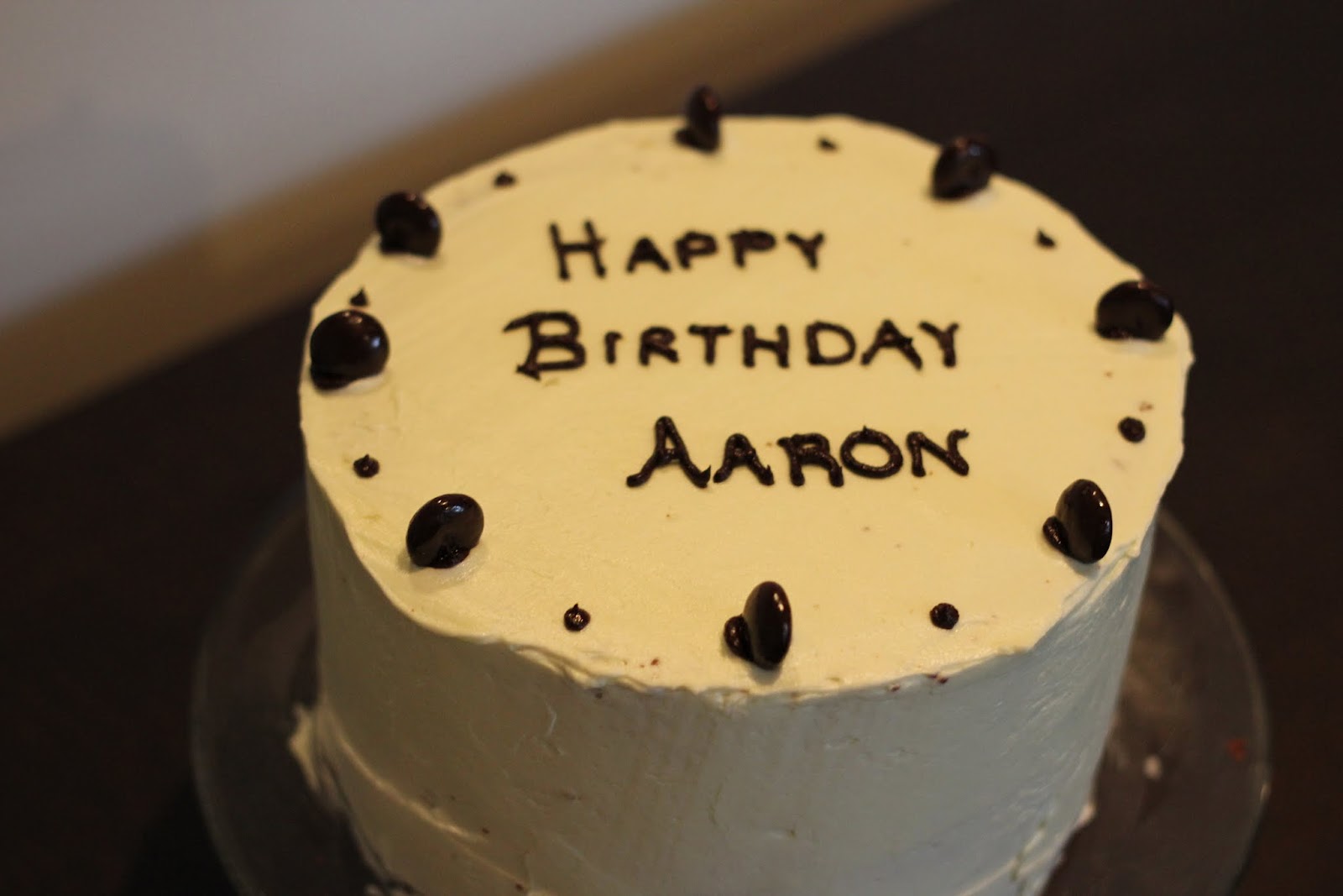 Happy Birthday Aaron Cake