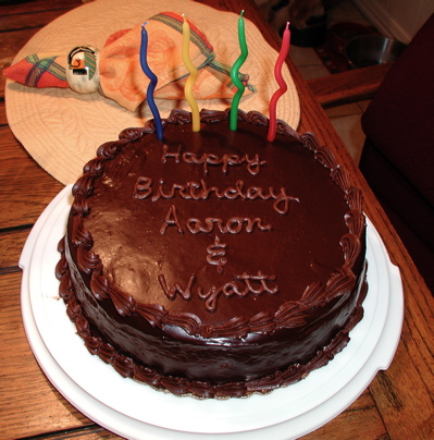 Happy Birthday Aaron Cake