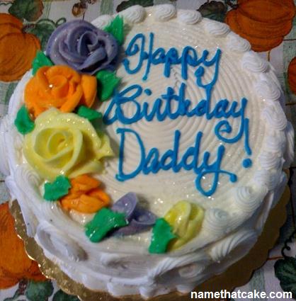 Happy Birthday Dad Cake