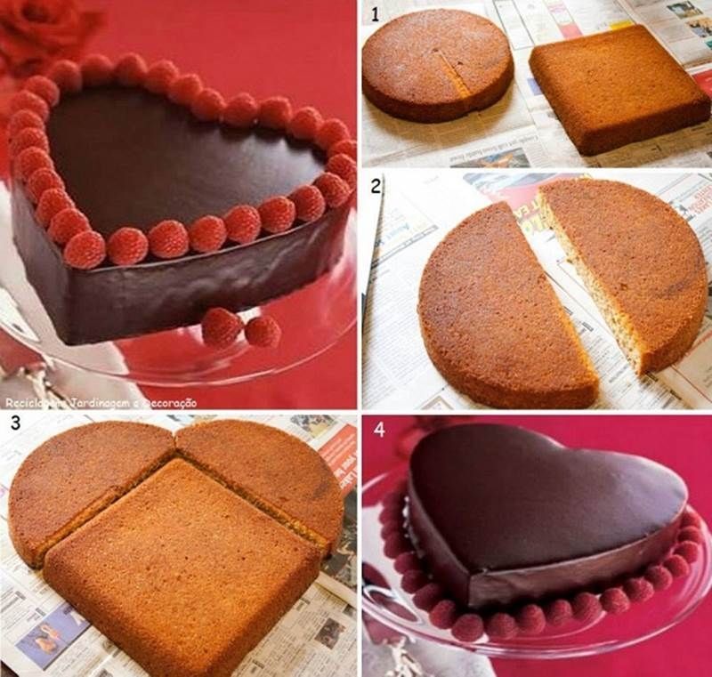 How to Make a Heart Shaped Cake