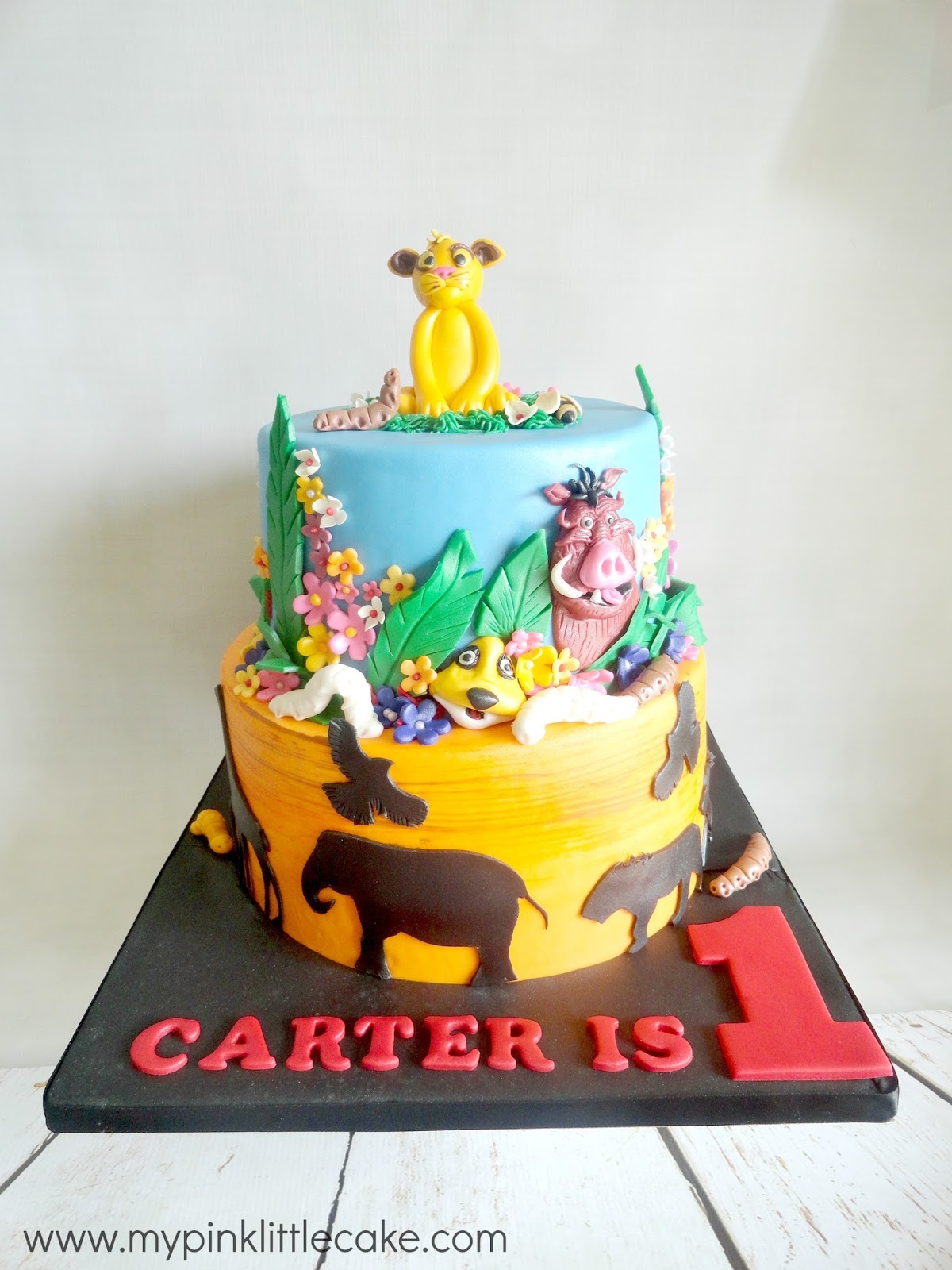 Lion King Birthday Cake