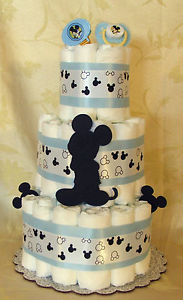 Mickey Mouse Baby Shower Cake