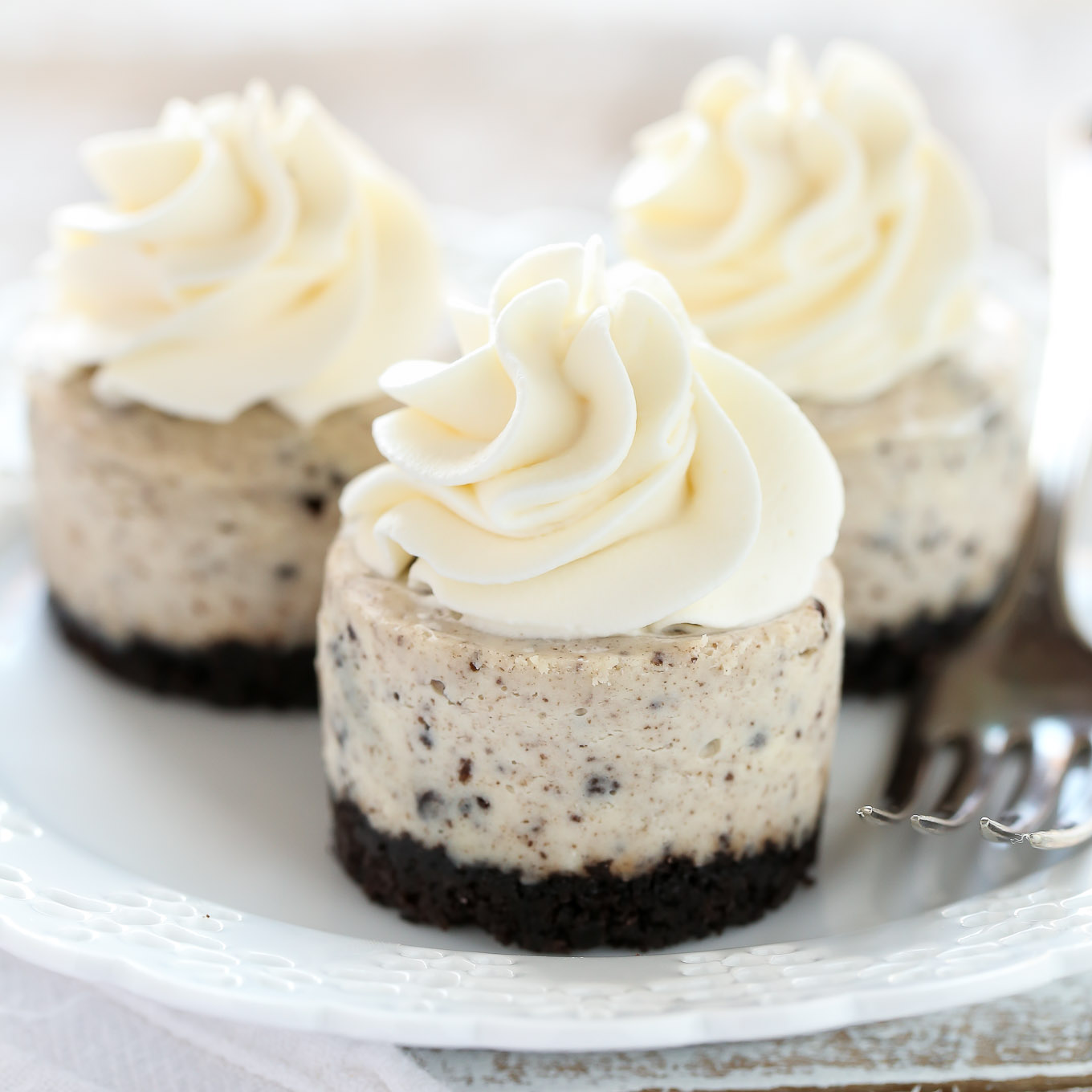 Mini Oreo Cheesecakes