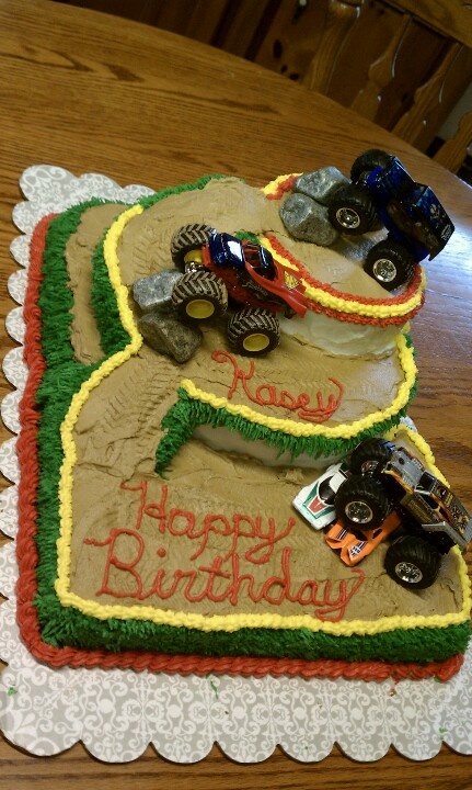 Monster Truck Cake