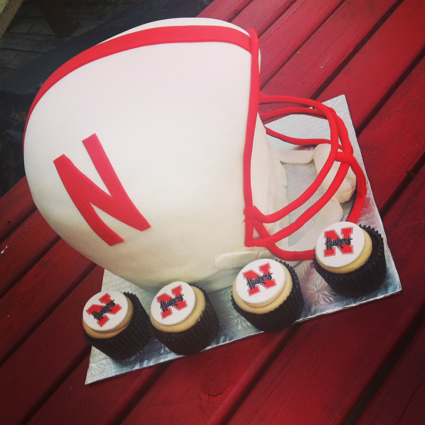 Nebraska Happy Birthday Cake