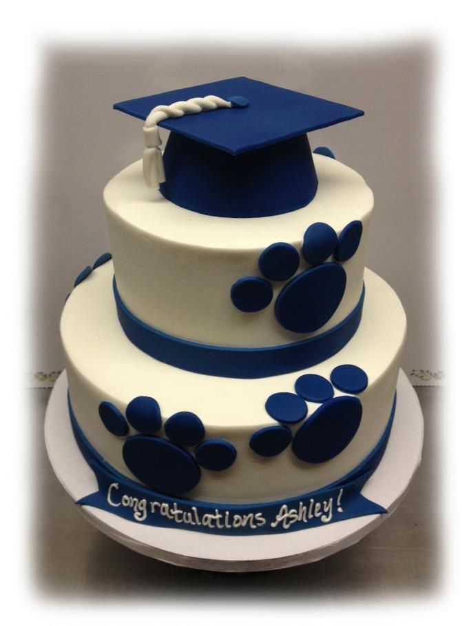 Penn State Graduation Cake