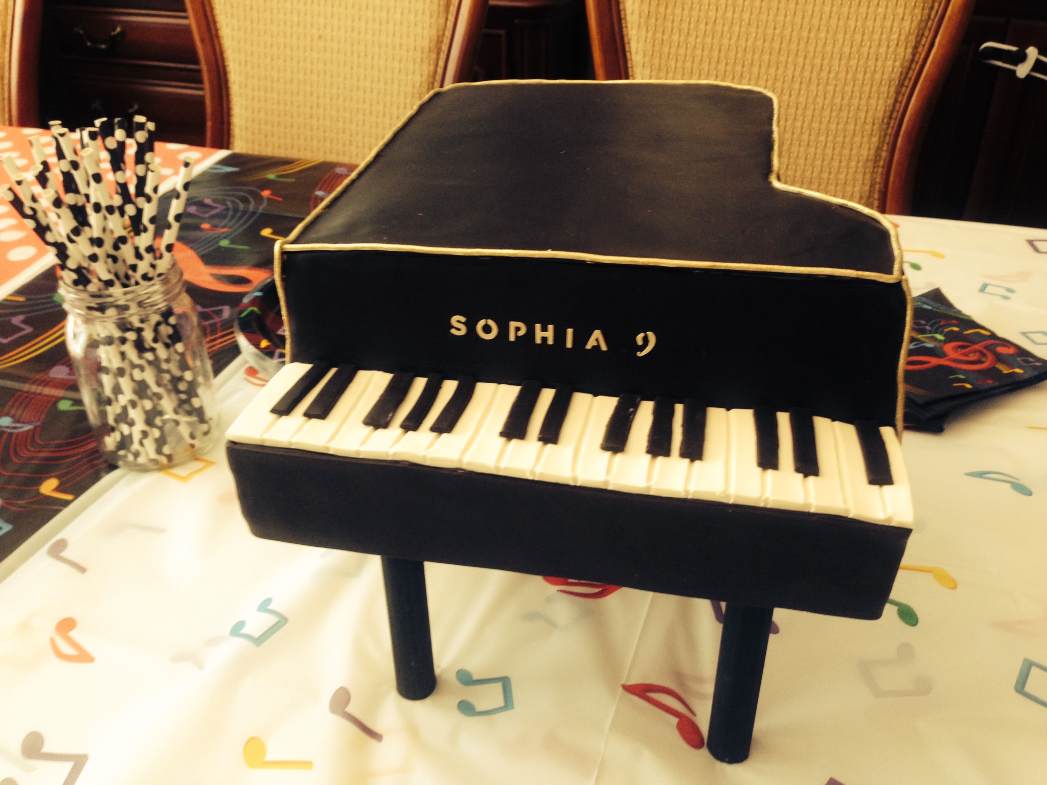 Piano Cake