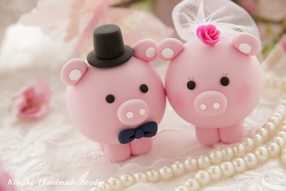 8 Photos of Pig Groom's Cakes