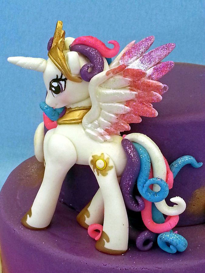 Princess Celestia Cake Topper