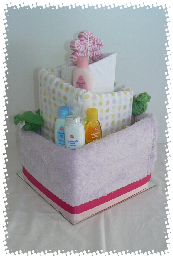 Square Topsy Turvy Cake