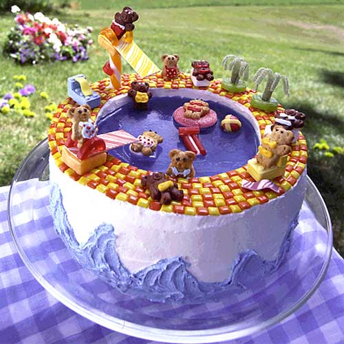 Swimming Pool Cake